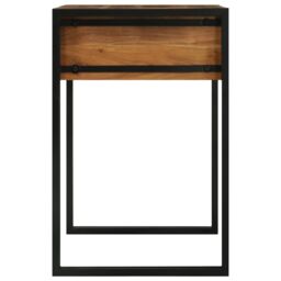 Berkfield Home Dressing Table 90x50x75 cm Solid Wood Acacia in Brown - Size: 90 x 50 x 75 cm - thumbnail 6