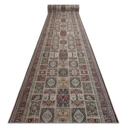 RugsX Anti-Slip Lotus Runner in Beige - Size: 100 cm x 100 cm - thumbnail 1