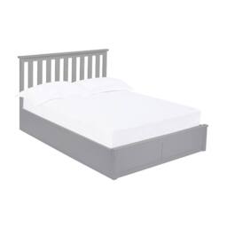 Lemon Pavilion Furniture Oxford Kingsize Bed - Wood - L211.5 x W165 x H100.5 cm - Grey - Size: King - thumbnail 1
