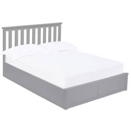 Lemon Pavilion Furniture Oxford Kingsize Bed - Wood - L211.5 x W165 x H100.5 cm - Grey - Size: King - thumbnail 2