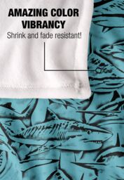 JQ Licensing Royce Mcclure Great White Shark Woodcut Pattern Silky Touch Super Soft Throw Blanket 152 X 127 cm - thumbnail 4