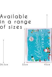 VFM e-Store Blue Character Christmas Eve Box Small, Elf Delivery Box, Xmas - thumbnail 3
