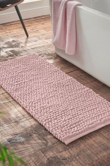Bianca 'Aspen Bobble' Bath Runner in Pink - image 1