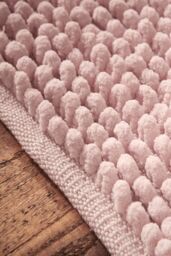 Bianca 'Aspen Bobble' Bath Runner in Pink - thumbnail 2