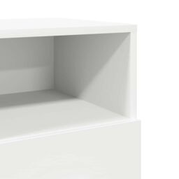 Berkfield Home Bedside Cabinet with 2 Drawers White 36x36x68 cm - Size: 36 x 36 x 68 cm - thumbnail 9