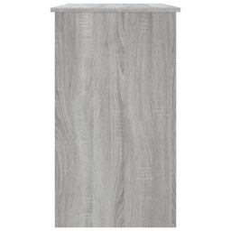 Berkfield Home Desk Grey Sonoma 90x45x76 cm Engineered Wood - Size: 90 x 45 x 76 cm - thumbnail 6