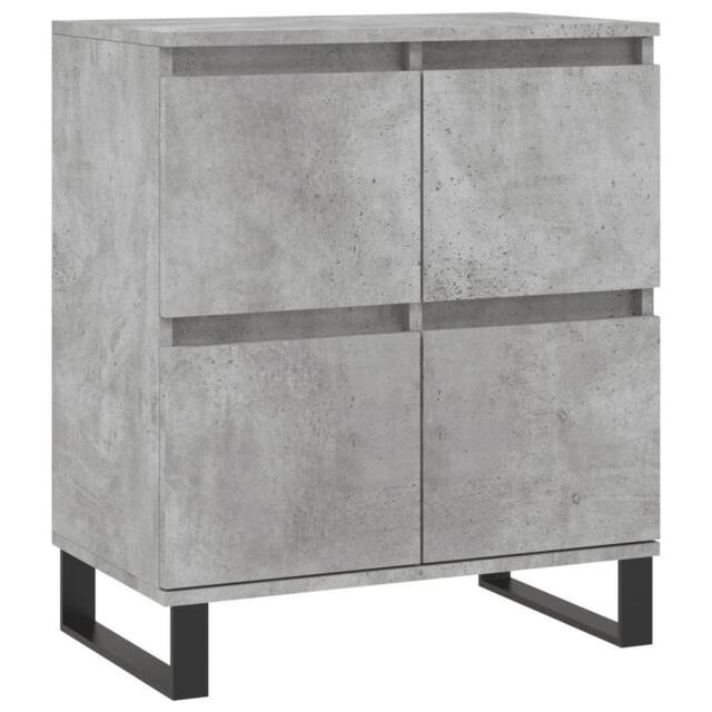 Berkfield Home Sideboard Concrete Grey 60x35x70 cm Engineered Wood - Size: 60 x 35 x 70 cm - image 1