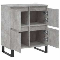 Berkfield Home Sideboard Concrete Grey 60x35x70 cm Engineered Wood - Size: 60 x 35 x 70 cm - thumbnail 6