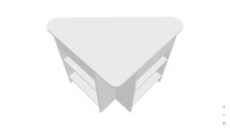 Destina Home Corner Computer Desk with Shelves in Light Beige - Size: 1 Pack - thumbnail 8