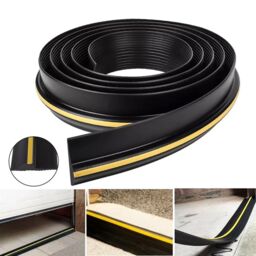 Garage Door Floor Threshold Weather Seal HEAVY DUTY RUBBER Draught Excluder UK - thumbnail 1