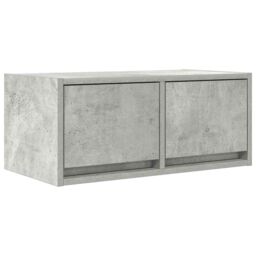 Berkfield Home TV Cabinets 2 pcs Concrete Grey 60x31x25.5 cm Engineered Wood - thumbnail 6