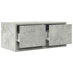 Berkfield Home TV Cabinets 2 pcs Concrete Grey 60x31x25.5 cm Engineered Wood - thumbnail 5