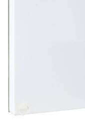 Living and Home Wall-mounted Bathroom Mirror Cabinet with Led Lights in White - thumbnail 7