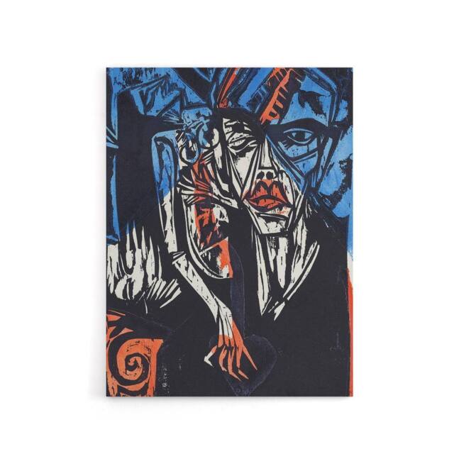 "Artery8 The Agonies of Love Ernst Ludwig Kirchner Canvas Wall Art - Size: W18"" x H24""" - image 1
