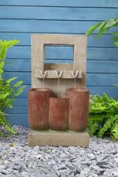 Living and Home Solar-Powered Water Fountain Outdoor Gardening Decor - thumbnail 2