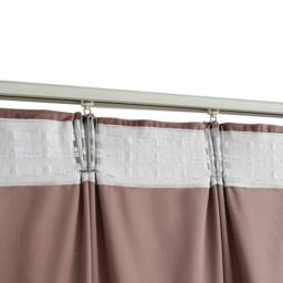 Berkfield Home Blackout Curtain with Hooks Velvet Antique Pink 290x245 cm - thumbnail 4