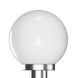 Berkfield Home Garden Lamp Post 1 Lamp 110cm in White - thumbnail 3