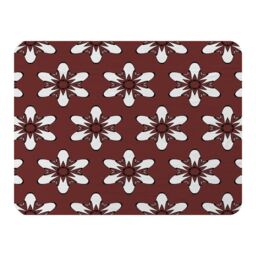 Benjamin Tate Design Modern Decorative Floral Pattern Blanket in Natural - Size: 120 cm x 150 cm - thumbnail 1
