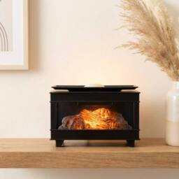Garden Greatness Nova Rustic Log Aroma Burner in Brown - Size: 1 Pack - thumbnail 2