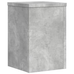Berkfield Home Plant Stands 2 pcs Concrete Grey 20x20x30 cm Engineered Wood - Size: 20 x 20 x 30 cm - thumbnail 7