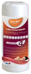 Sareer Furniture Limited Latex Pocket Mattress in White - Size: Single - thumbnail 5