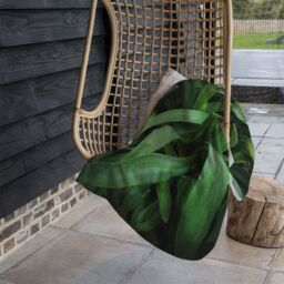 Benjamin Tate Design Atmospheric background, Selective focus Designer Blanket in Natural - Size: 120 cm x 150 cm - thumbnail 3