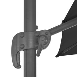 Berkfield Home Outdoor Umbrella with Portable Base Anthracite in Grey - thumbnail 6