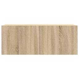 Berkfield Home 5 Piece TV Cabinet Set Sonoma Oak Engineered Wood in Light Oak - thumbnail 8