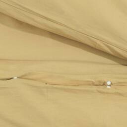 Berkfield Home Elegant Duvet Cover Set Taupe 135x200 cm Light-weight Microfiber - thumbnail 8