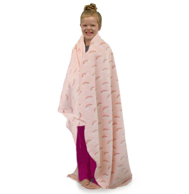 Velosso Supersnug Design Plush Touch Throw Blanket - Warm Fleece Sofa Blanket - Size: 125 cm x 150 cm