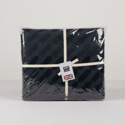 Early's of Witney 'Chenille Throw' in Dark Grey - Size: 130 cm x 170 cm