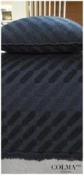Early's of Witney 'Chenille Throw' in Dark Grey - Size: 130 cm x 170 cm - thumbnail 3