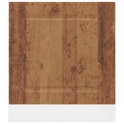 Berkfield Home Dishwasher Panel¬†Kalmar¬†Old Wood 60x1.5x67 cm Engineered Wood in Brown - thumbnail 4