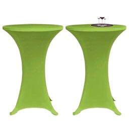 Berkfield Home Stretch Table Cover 4 pcs 60 cm Green - thumbnail 2