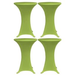 Berkfield Home Stretch Table Cover 4 pcs 60 cm Green - thumbnail 1