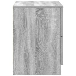 Berkfield Home Bedside Cabinets 2 pcs with 2 Drawers Grey Sonoma 40x36x50 cm in Brown - Size: 40 x 36 x 50 cm - thumbnail 7