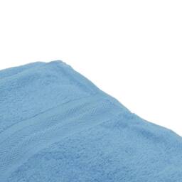 Jassz Beach Bath Plain Sheet Towel 100cm X 180cm (350 GSM) in Light Blue - Size: 100 cm X 180 cm - thumbnail 2