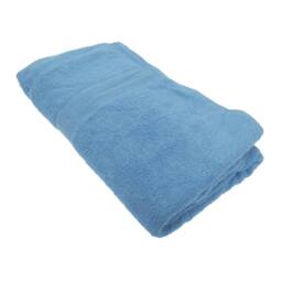 Jassz Beach Bath Plain Sheet Towel 100cm X 180cm (350 GSM) in Light Blue - Size: 100 cm X 180 cm - thumbnail 1