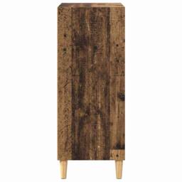 Berkfield Home Sideboard with Shelf Old wood 57 x 35 x 90 cm Engineered wood in Brown - thumbnail 6