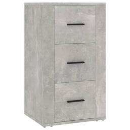 Berkfield Home Sideboard Concrete Grey 40x33x70 cm Engineered Wood - Size: 40 x 33 x 70 cm - thumbnail 1