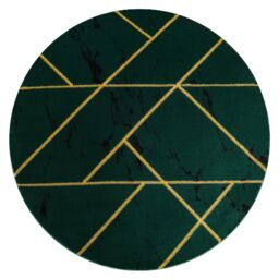 RugsX Emerald Rug in Green - Size: 160 cm diameter - thumbnail 4