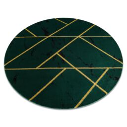 RugsX Emerald Rug in Green - Size: 160 cm diameter - thumbnail 1