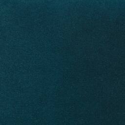 Wyld and Coco Teal Velvet Storage Pouffe with Gold Base in Blue - thumbnail 7