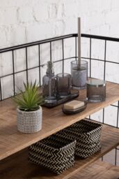Orsina Ridley Glass Soap Tray in Clear - thumbnail 2