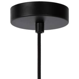 Lucide 'JULIUS' Dimmable Adjustable Height Indoor Vintage Pendant Light 1xE27 in Grey - thumbnail 3