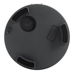 Netlighting Lyndon Integrated LED Outdoor Portable Bluetooth Speaker Lantern UK Plug Textured Black IP44 - thumbnail 5