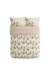Sanderson 'Chestnut Tree' Cotton Duvet Cover Set in Cream - Size: Single - thumbnail 4