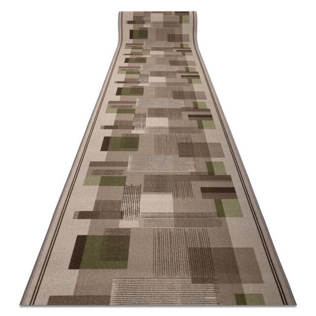 RugsX Anti-Slip Listra Runner in Beige - Size: 80 cm x 180 cm - image 1