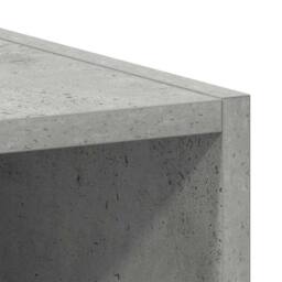 Berkfield Home Hanging Cabinet Concrete Grey 20x29.5x60 cm Engineered Wood - thumbnail 7