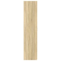 Berkfield Home Highboard Sonoma Oak 70x42.5x185 cm Engineered Wood in Brown - thumbnail 5